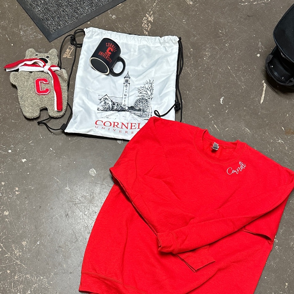 Cornell University Red Crewneck Sweatshirt